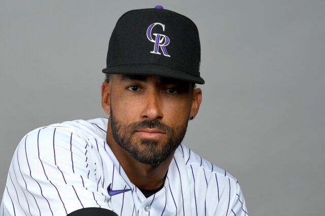 Ian Desmond in February. Credit: Jayne Kamn-Oncea, USA Today Sports.