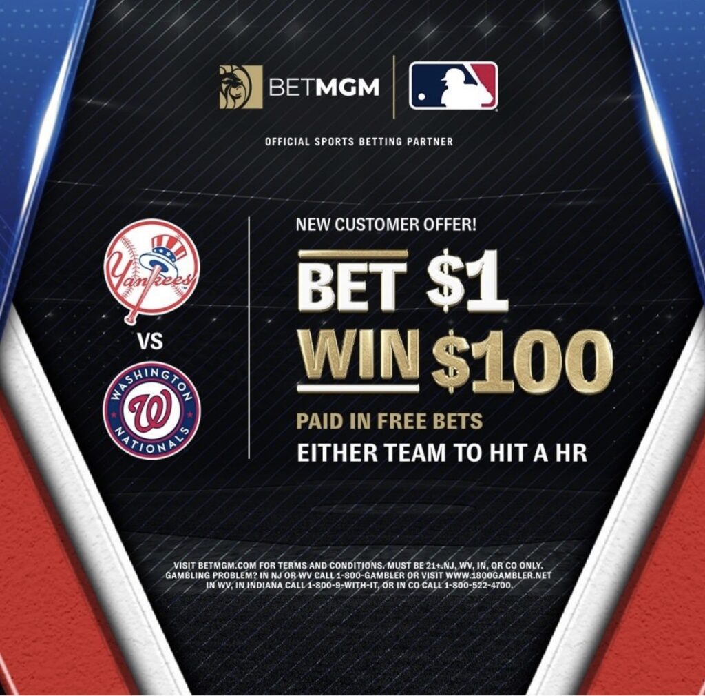 betmgm 100-1 odds opening day