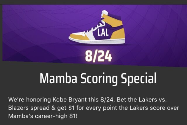 draftkings sportsbook kobe special