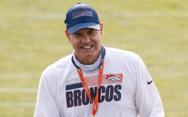 Ed Donatell at Broncos training camp. Credit: Isaiah J. Downing, USA TODAY Sports.