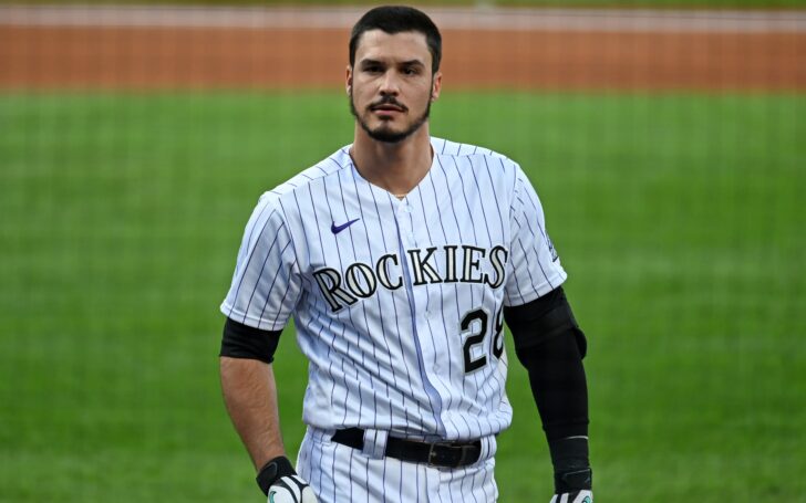 Nolan Arenado. Credit: Ron Chenoy, USA TODAY Sports.