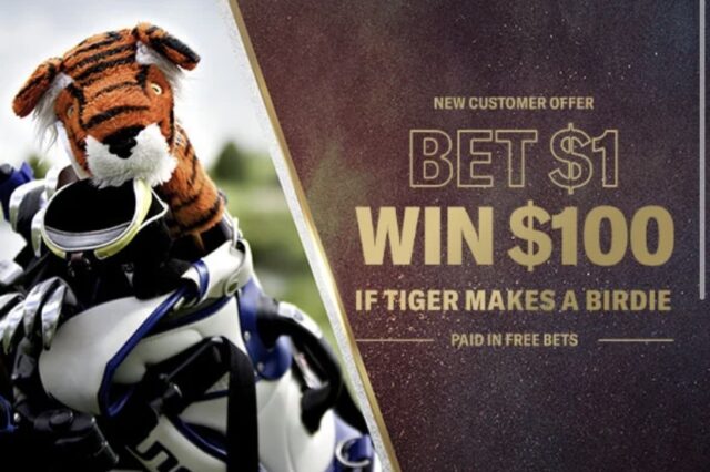 BetMGM 100-1 Odds Tiger