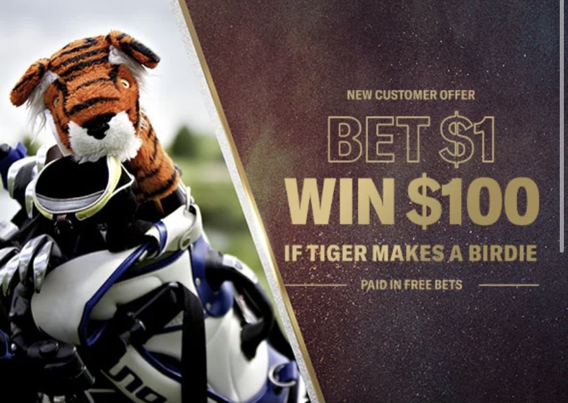 BetMGM 100-1 Odds Tiger