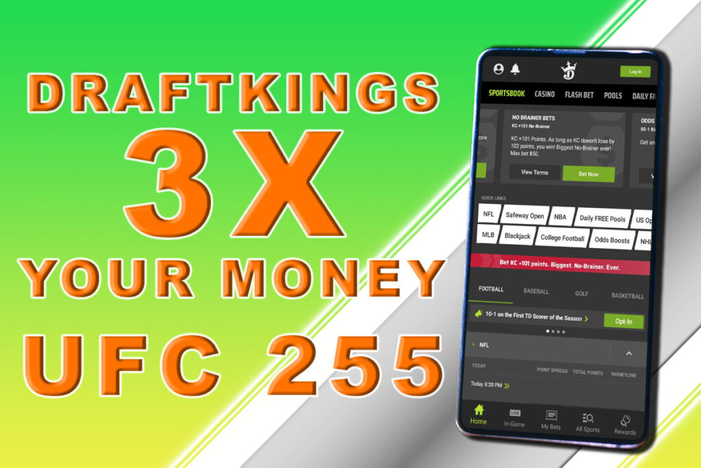 draftkings sportsbook ufc 255