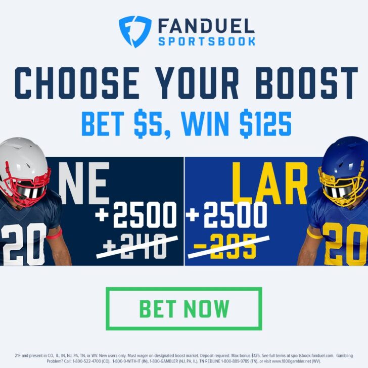 fanduel sportsbook 25-1 odds