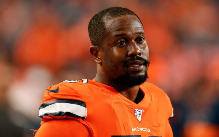 Von Miller in Dec. 2019. Credit: Isaiah J. Downing, USA TODAY Sports.