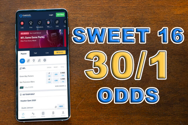 fanduel sportsbook sweet 16 promo