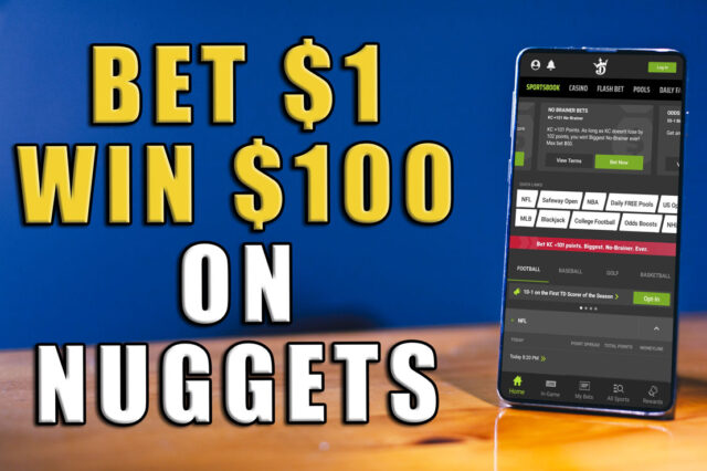 draftkings sportsbook nuggets 100-1