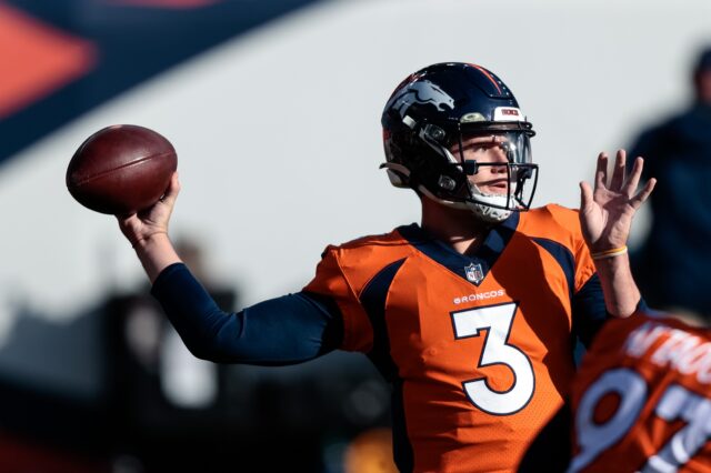 Drew Lock. Credit: Isaiah J. Downing, USA TODAY Sports.