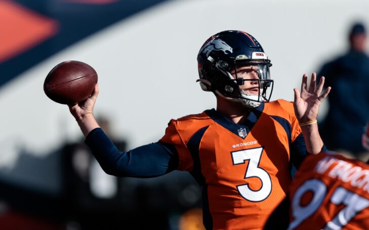 Drew Lock. Credit: Isaiah J. Downing, USA TODAY Sports.