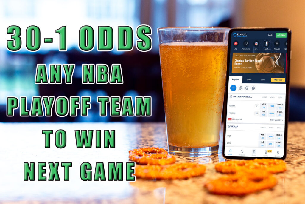 fanduel sportsbook 30-1 odds nba promo