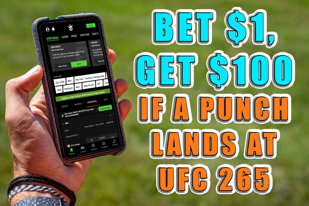 draftkings sportsbook ufc 265