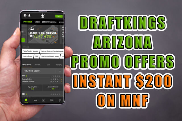 draftkings arizona mnf promo