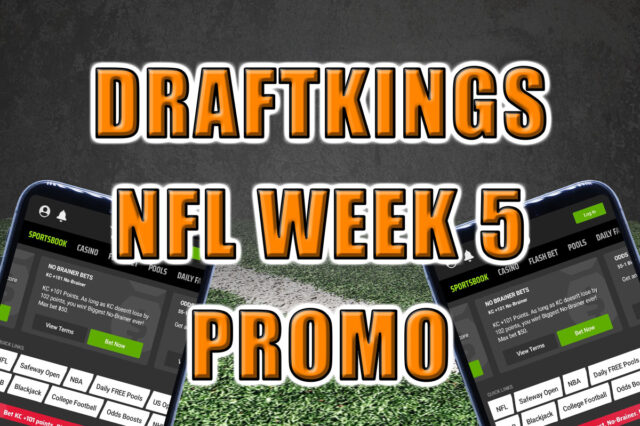 DraftKings Sportsbook Promo NFL Week 5