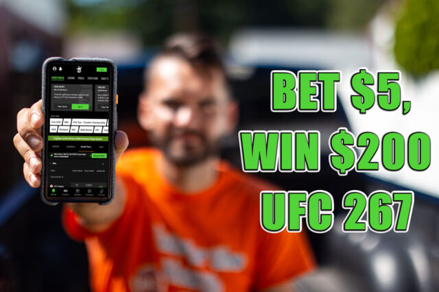 draftkings sportsbook promo ufc 267