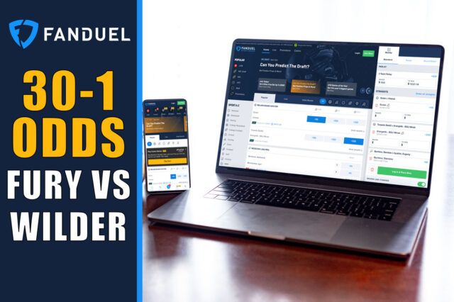 fanduel sportsbook 30-1 wilder fury promo