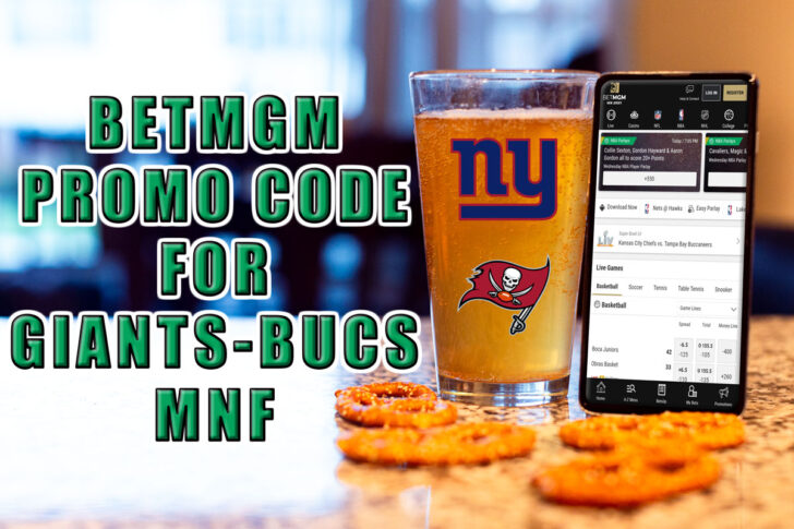 betmgm promo code giants bucs