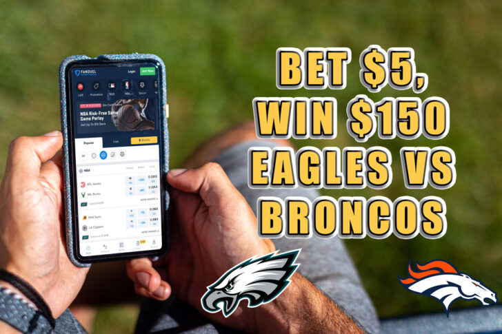 fanduel promo eagles broncos