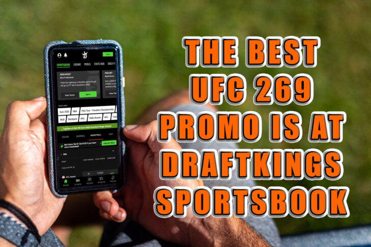 best ufc 269 betting promo