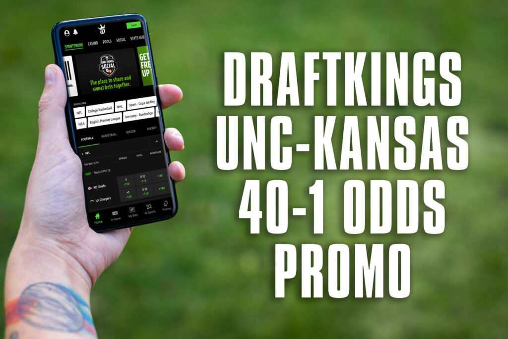 draftkings unc-kansas promo