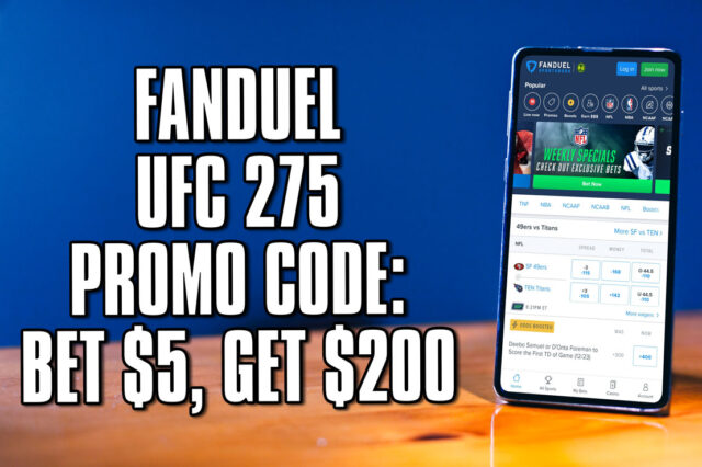 fanduel ufc 275 promo code