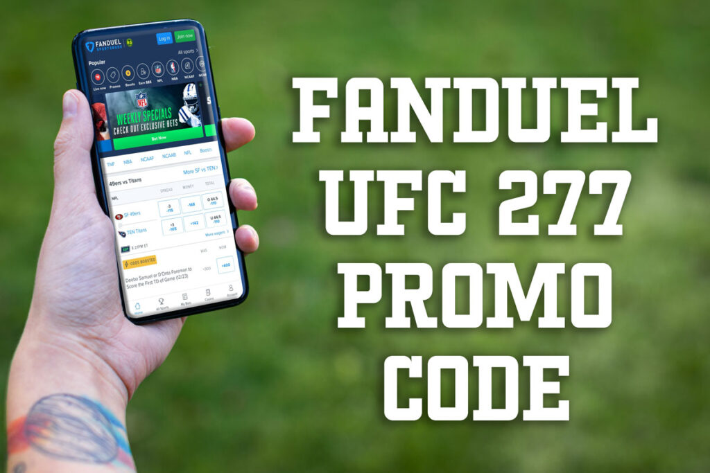 fanduel ufc 277 promo code