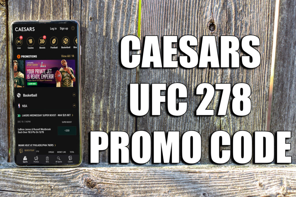 caesars ufc 278 promo code