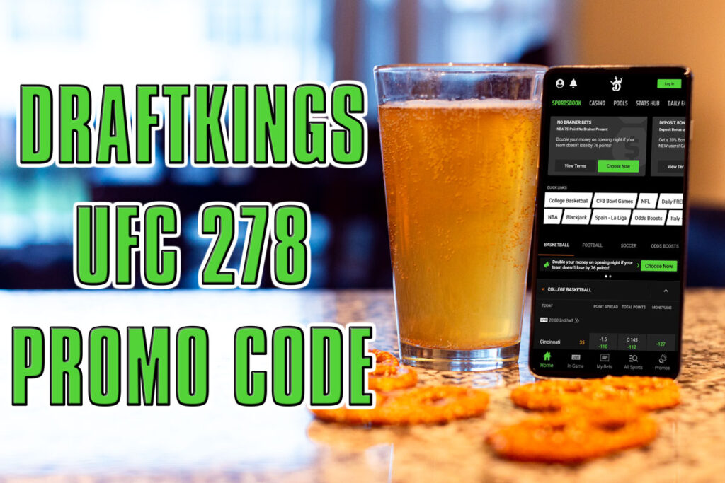 draftkings ufc 278 promo code