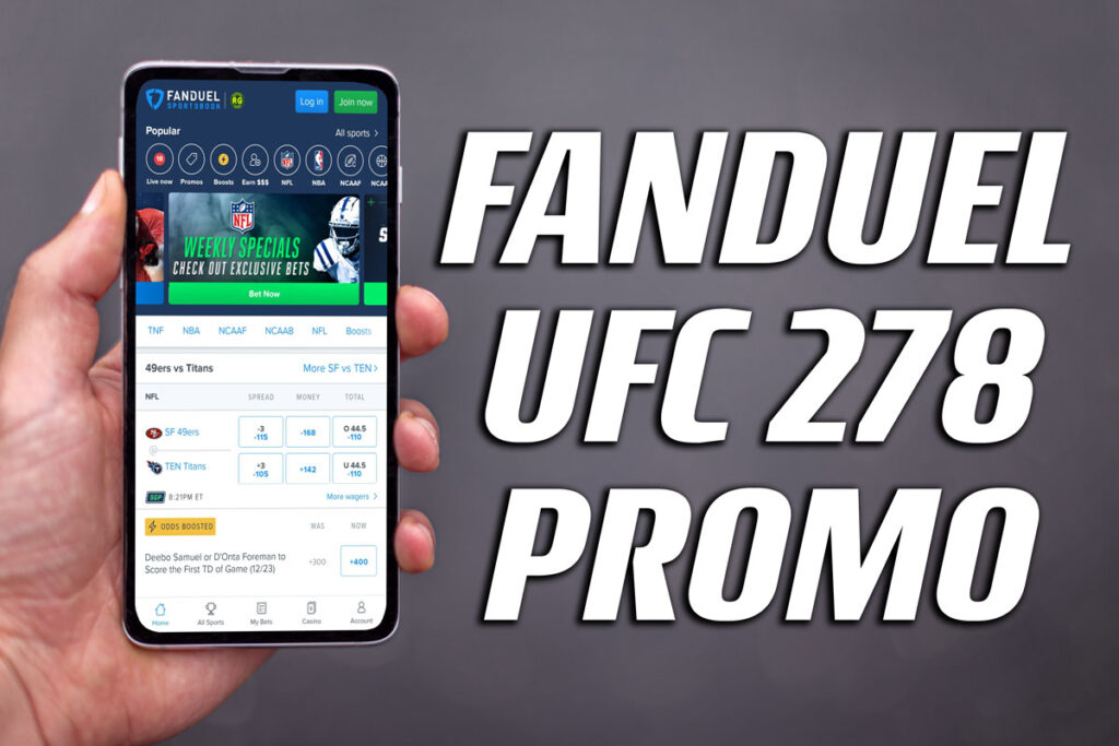 fanduel promo code for ufc 278