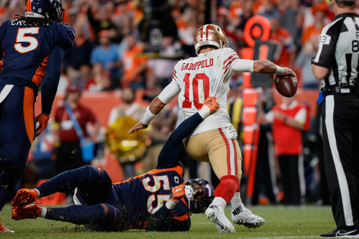 NFL: San Francisco 49ers at Denver Broncos