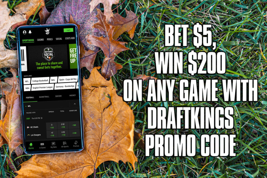 draftkings promo code 5 200