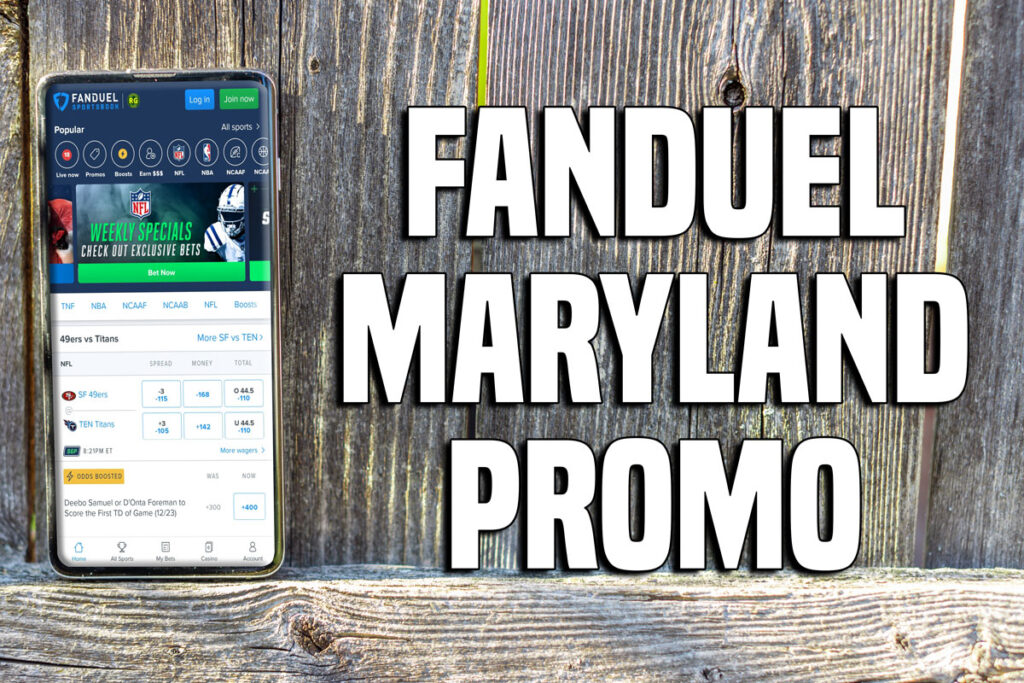 FanDuel Maryland promo