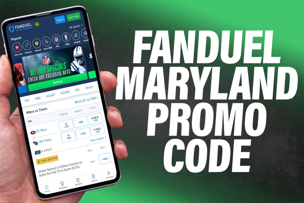 fanduel maryland promo code