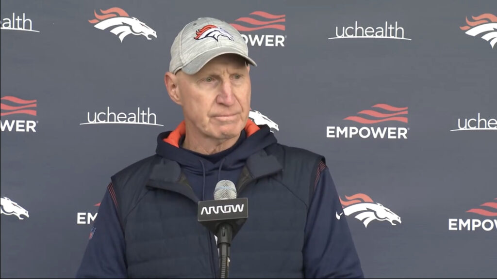 Denver Broncos Interim Head Coach Jerry Rosburg