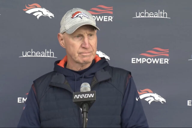 Denver Broncos Interim Head Coach Jerry Rosburg