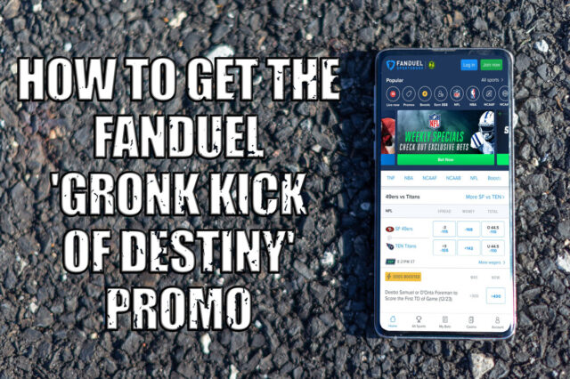 fanduel gronk kick promo