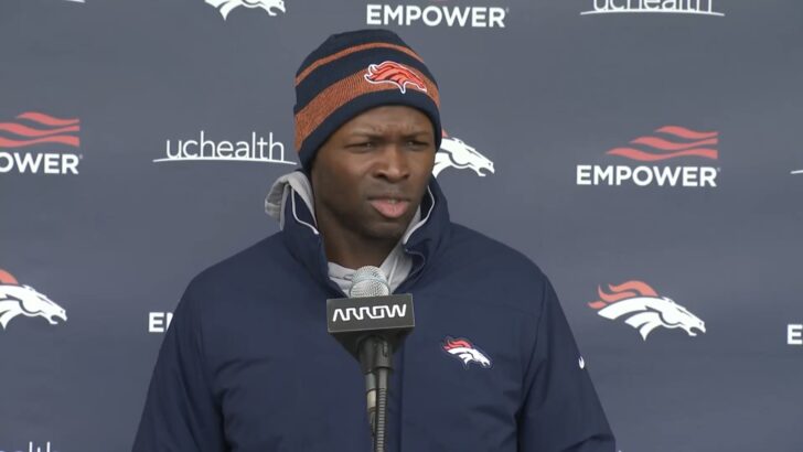 January 5, 2023 - Denver Broncos defensive coordinator Ejiro Evero