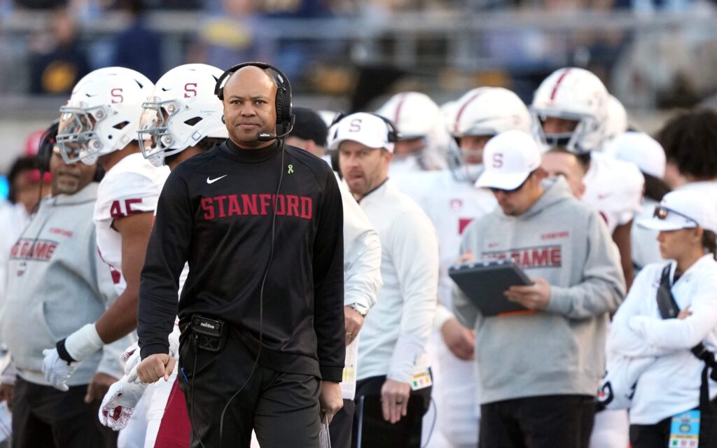 David Shaw. Credit: Darren Yamashita, USA TODAY Sports.