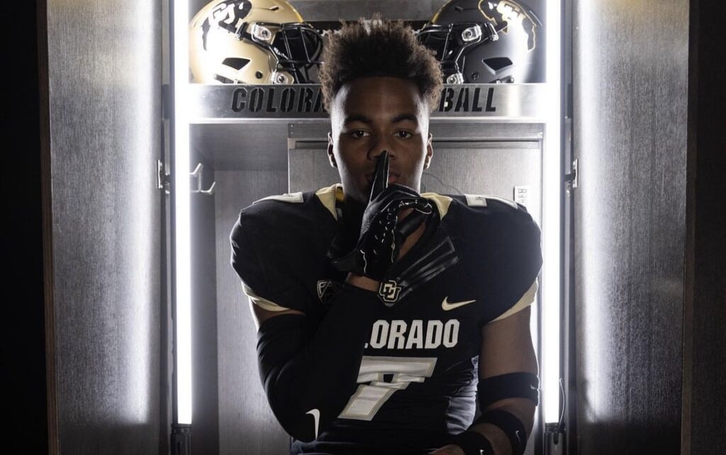 New member of the Colorado Buffaloes, Ju'Juan Johnson