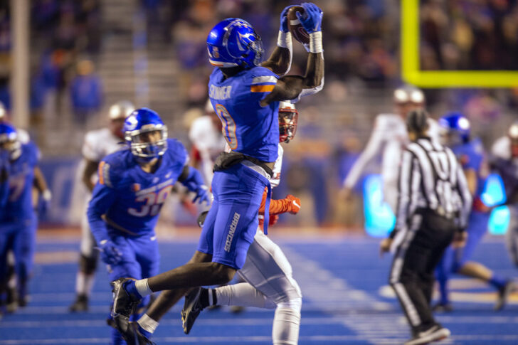 NCAA Football: New Mexico at Boise State