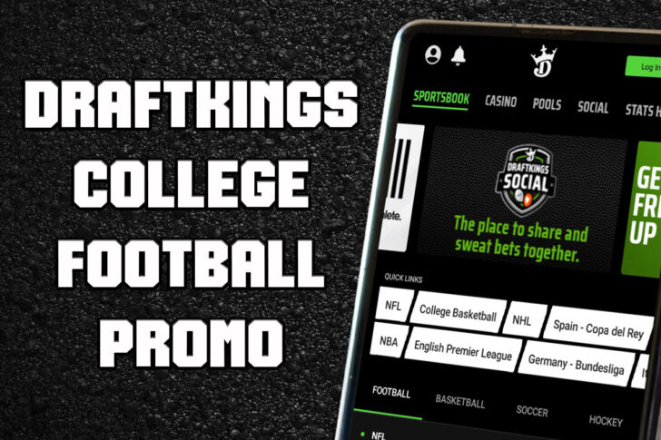 DraftKings college football promo