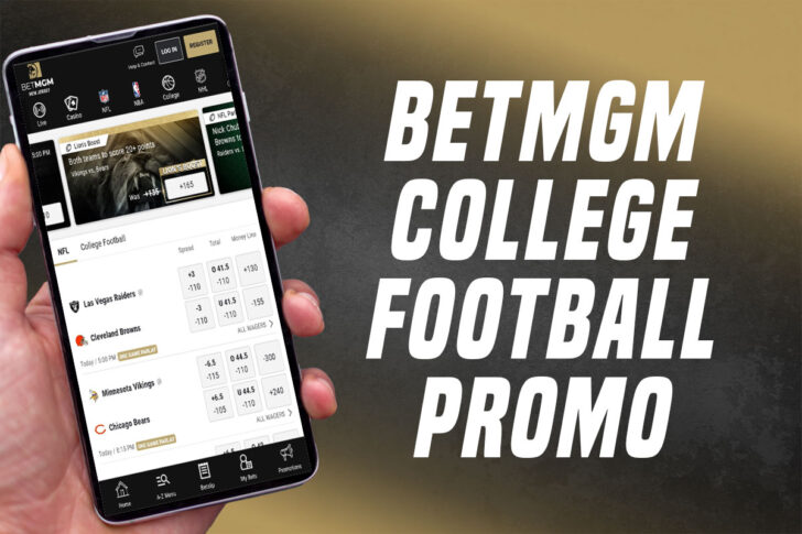 BetMGM college football promo