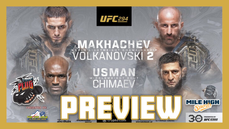 UFC 294 Preview