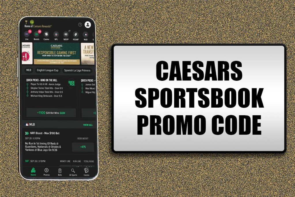 caesars sportsbook promo code