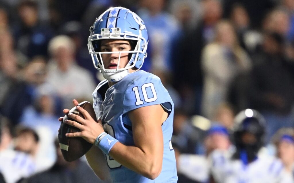 Drake Maye at North Carolina.