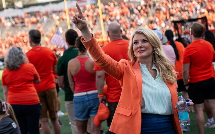 CSU President Amy Parsons at Ag Day, 2024.