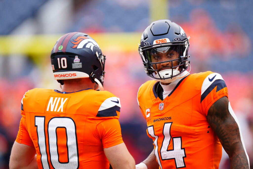 NFL: Carolina Panthers at Denver Broncos - Bo Nix/Courtland Sutton