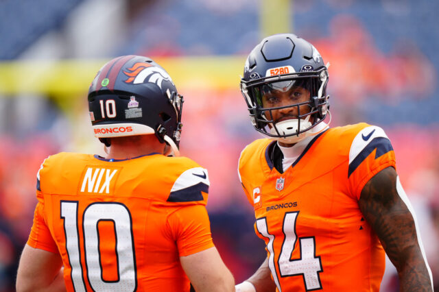 NFL: Carolina Panthers at Denver Broncos - Bo Nix/Courtland Sutton