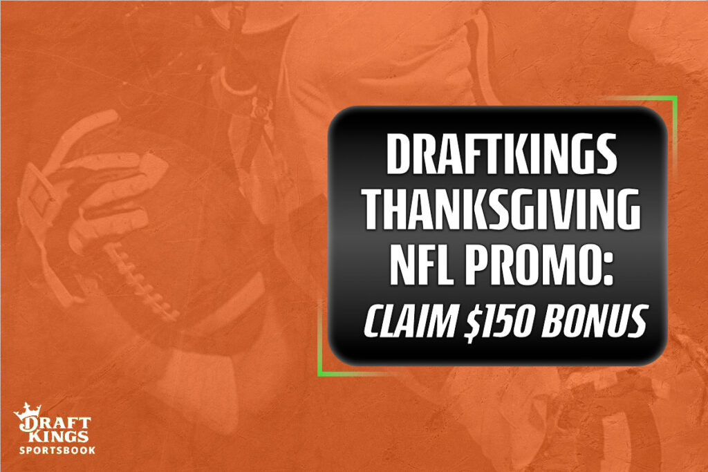 DraftKings promo for NFL Thanksgiving games