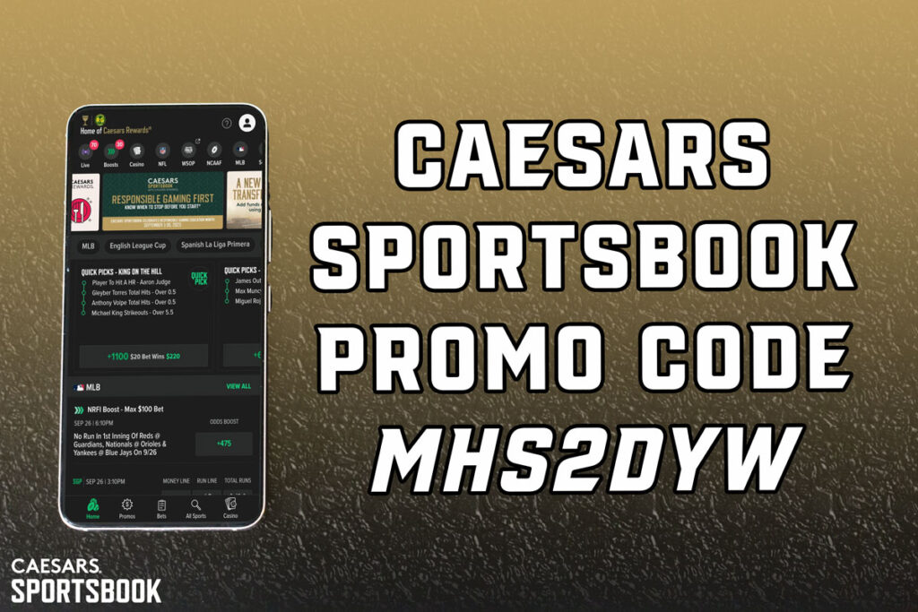 caesars sportsbook promo code